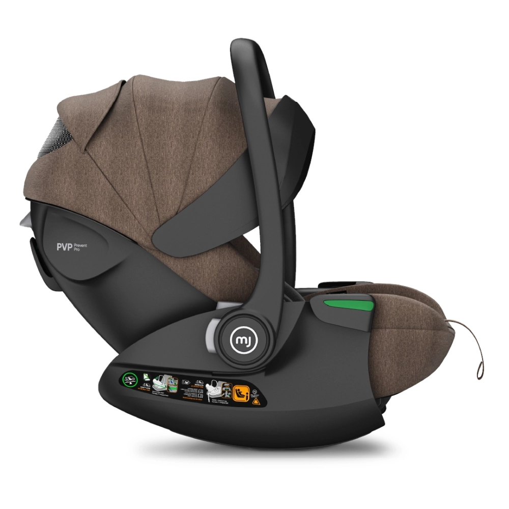 my junior AURA ergo i-Size Babyschale Hazel