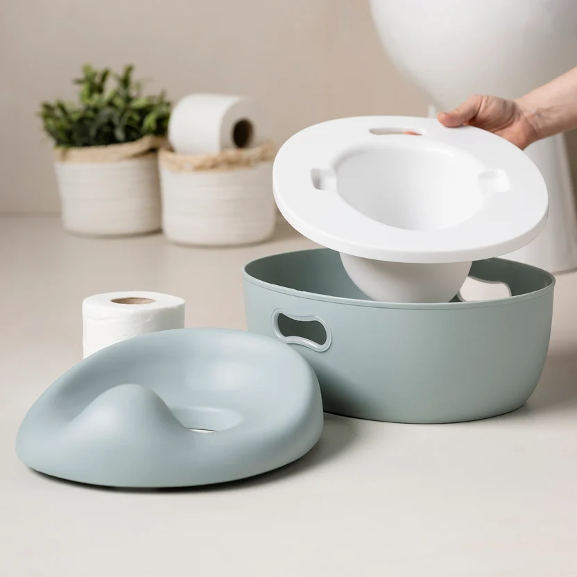 Nattou 3in1 Töpfchen CARE Grün