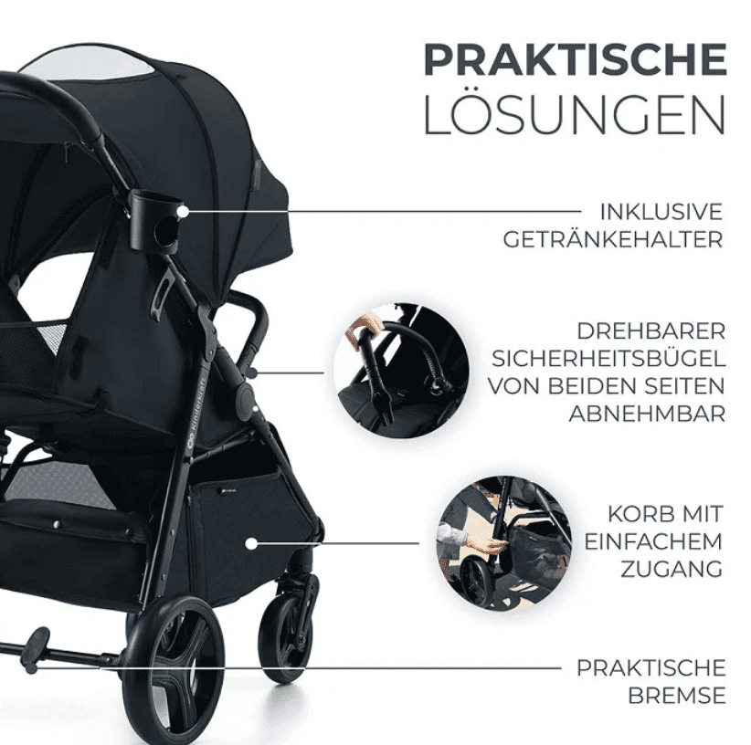 Kinderkraft Buggy RINE schwarz Kinderkraft Buggy RINE schwarz
