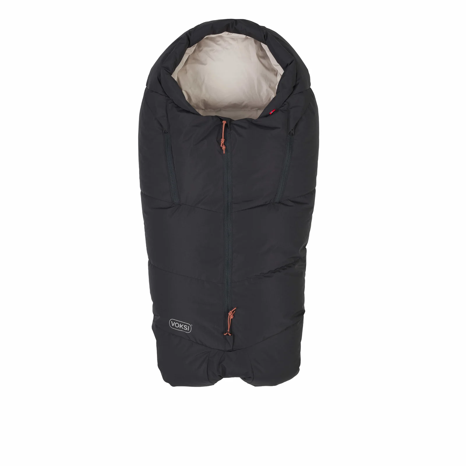 VOKSI Adventure North Fußsack Schwarz