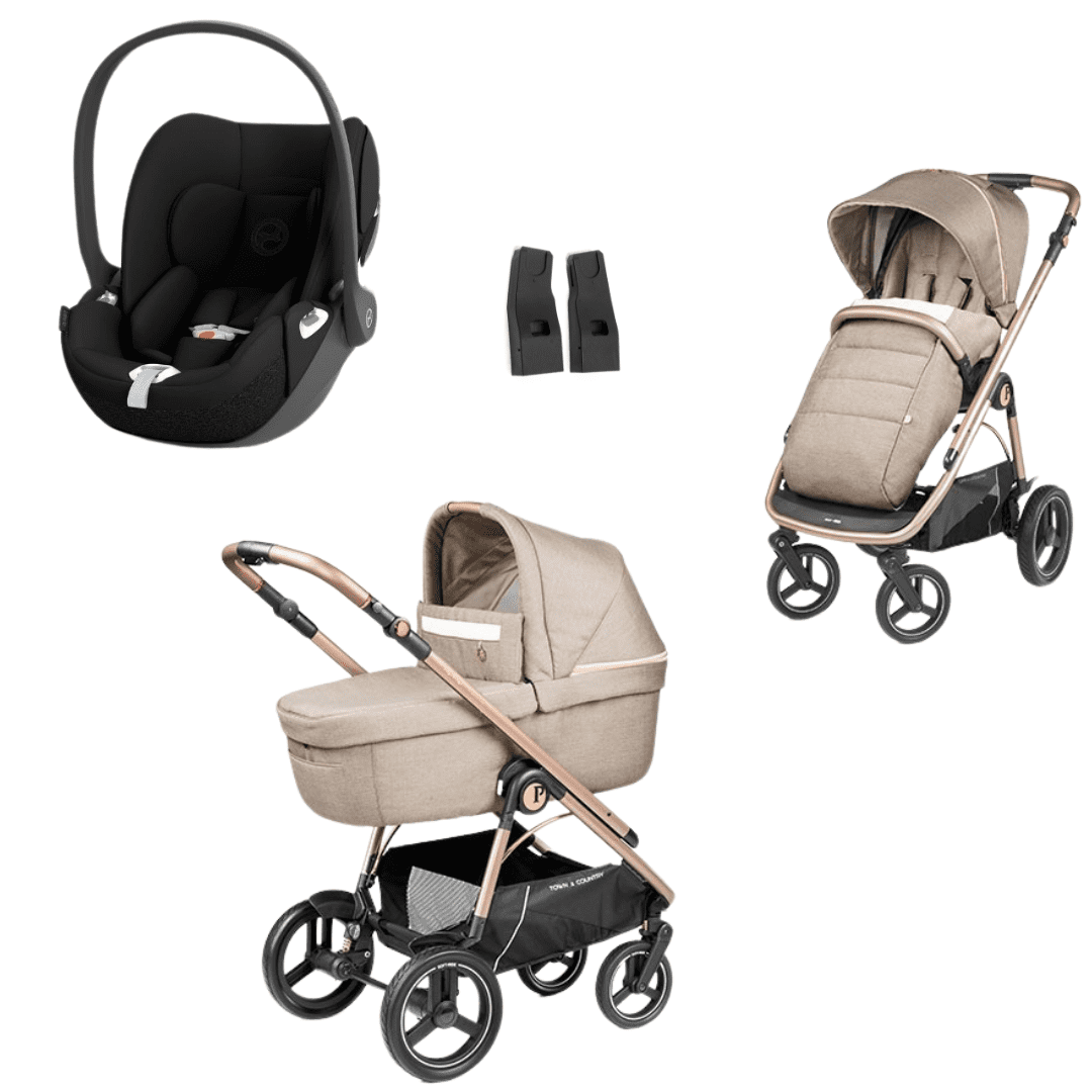 Peg Perego Veloce TC Kombikinderwagen 3in1 Set inkl. Culla Grande Babywanne und Cloud T