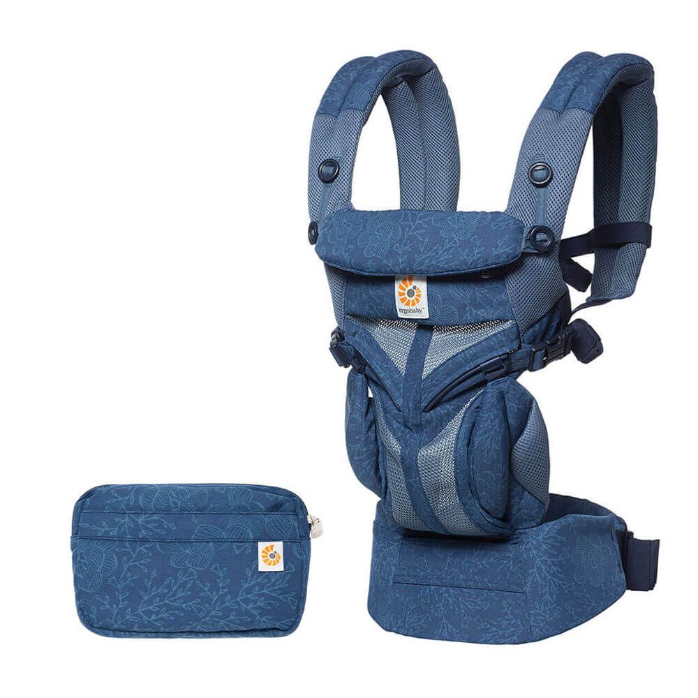 Ergobaby Omni 360 Cool Air Mesh Blue Blooms Ergobaby Omni 360 Cool Air Mesh Blue Blooms