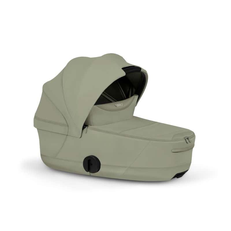 Cybex Coya Style 5in1 Kinderwagen Set Matt Black/Sage Green inkl. Cloud T Plus Sage Green