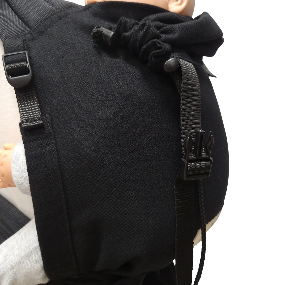 Storchenwiege Baby Carrier schwarz