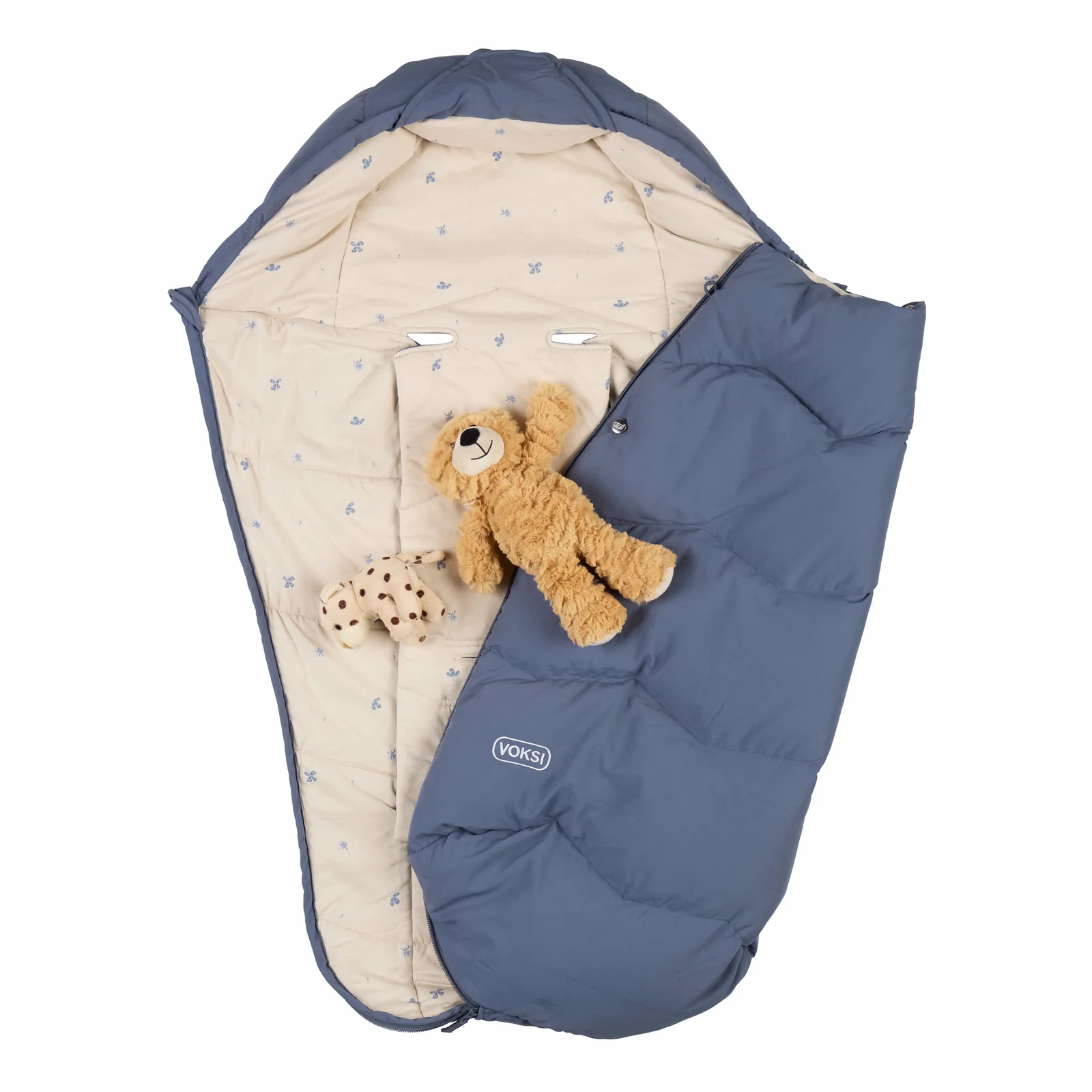 VOKSI Explorer Schlafsack Stone Blue 