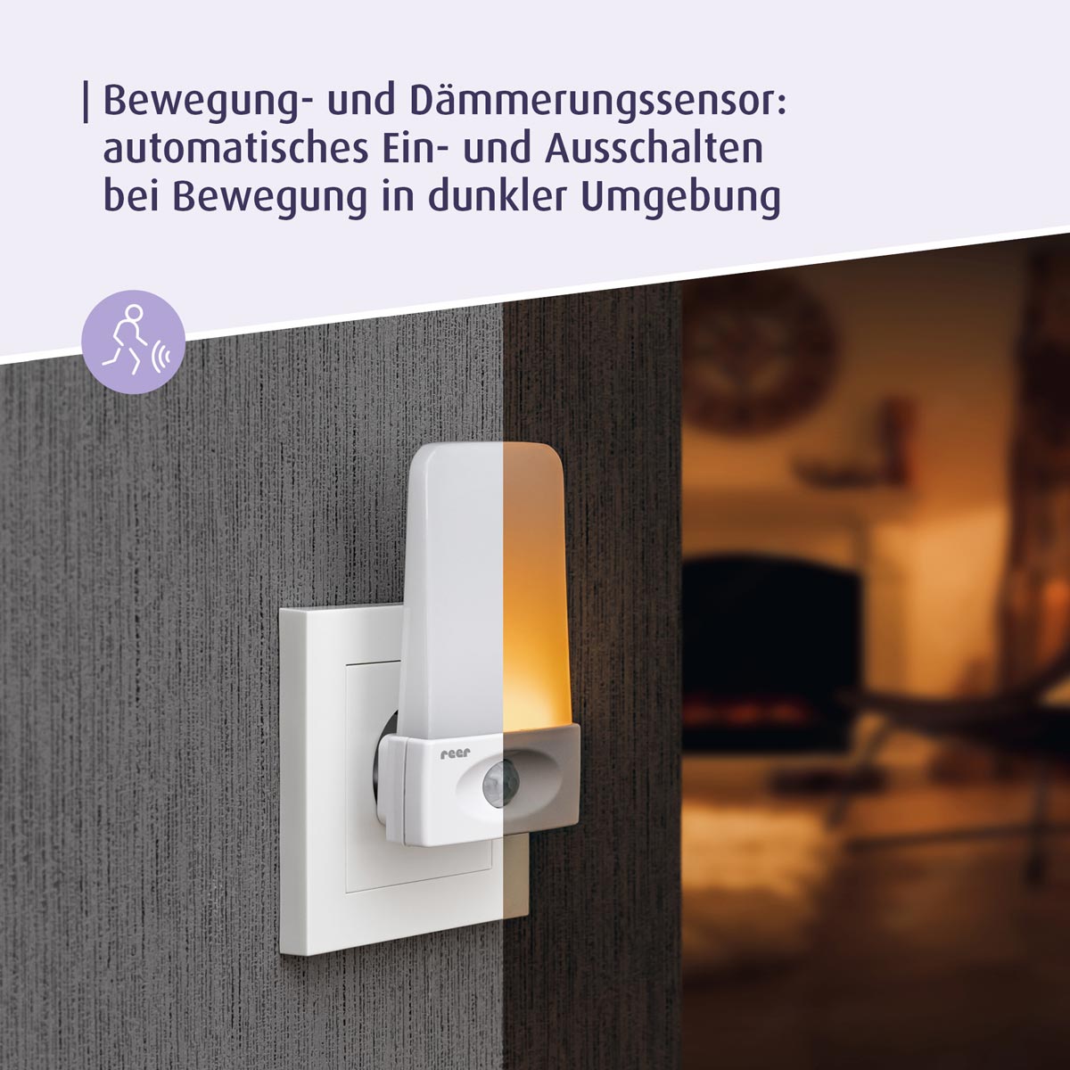 Reer Nachtlicht mit Bewegungssensor Reer Nachtlicht mit Bewegungssensor