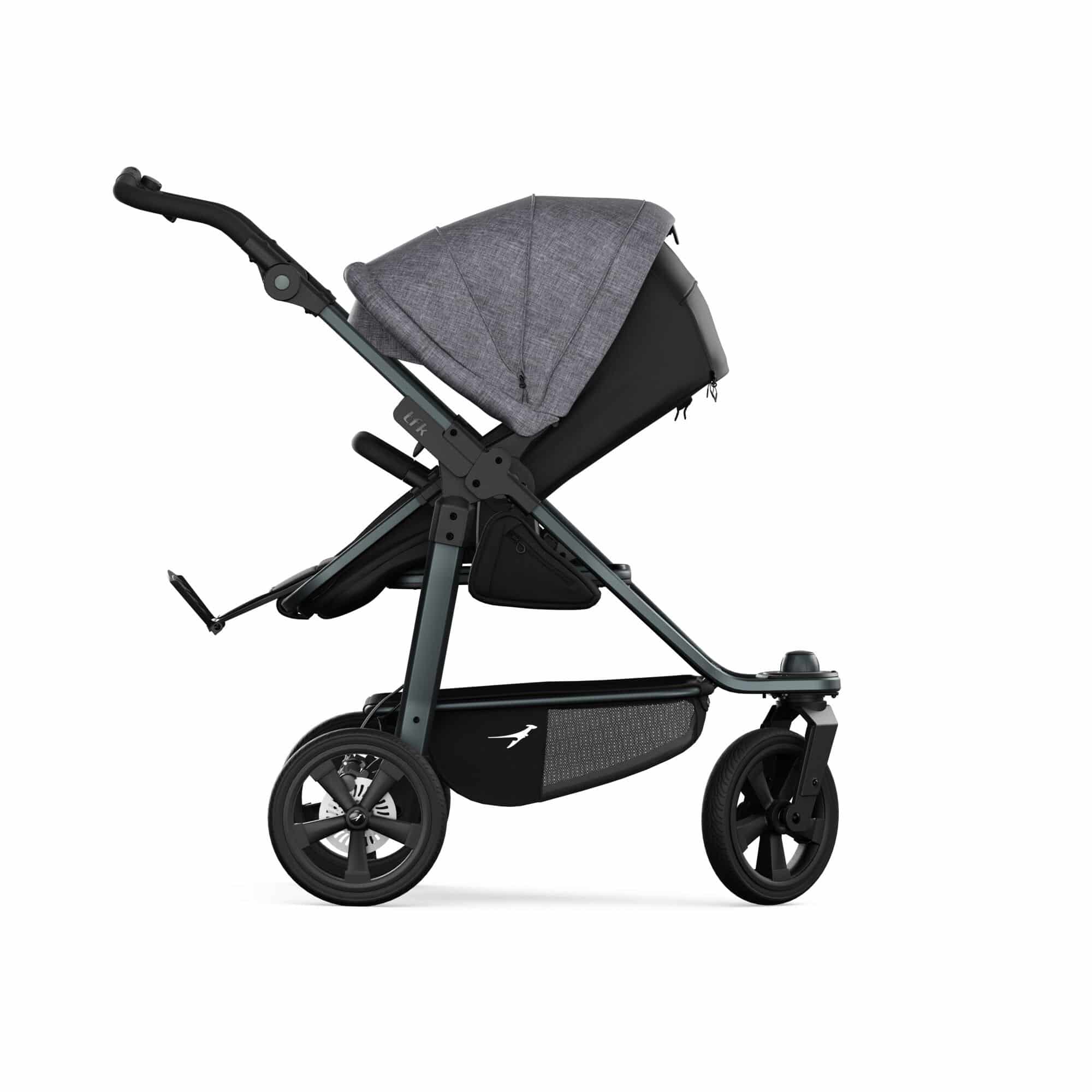 TFK Mono 3 4in1 Kinderwagen Set Premium Grau mit CYBEX Cloud T i-Size Sepia Black, CYBEX Base T & TFK Mono Adapter TFK Mono 3 4in1 Kinderwagen Set Premium Grau mit CYBEX Cloud T i-Size Sepia Black, CYBEX Base T & TFK Mono Adapter