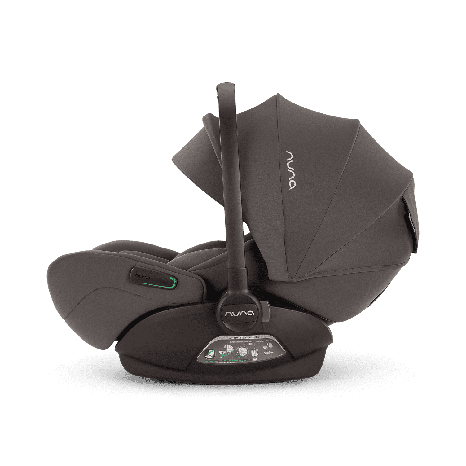 Nuna MIXX next 3in1 Kinderwagen Set Thunder inkl. Arra flex Thunder & gratis Zubehör
