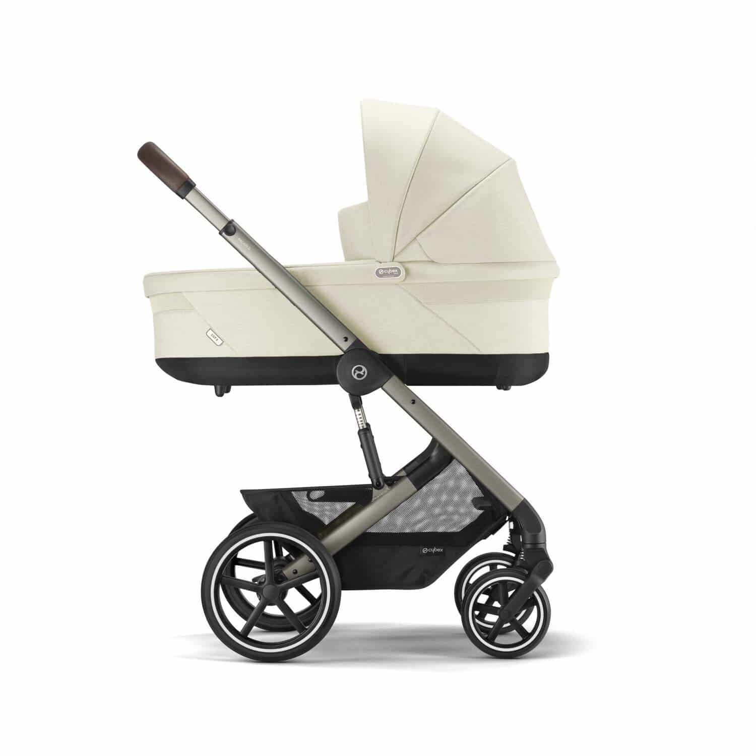 CYBEX Balios S Lux Kinderwagen Taupe/ Seashell Beige CYBEX Balios S Lux Kinderwagen Taupe/ Seashell Beige