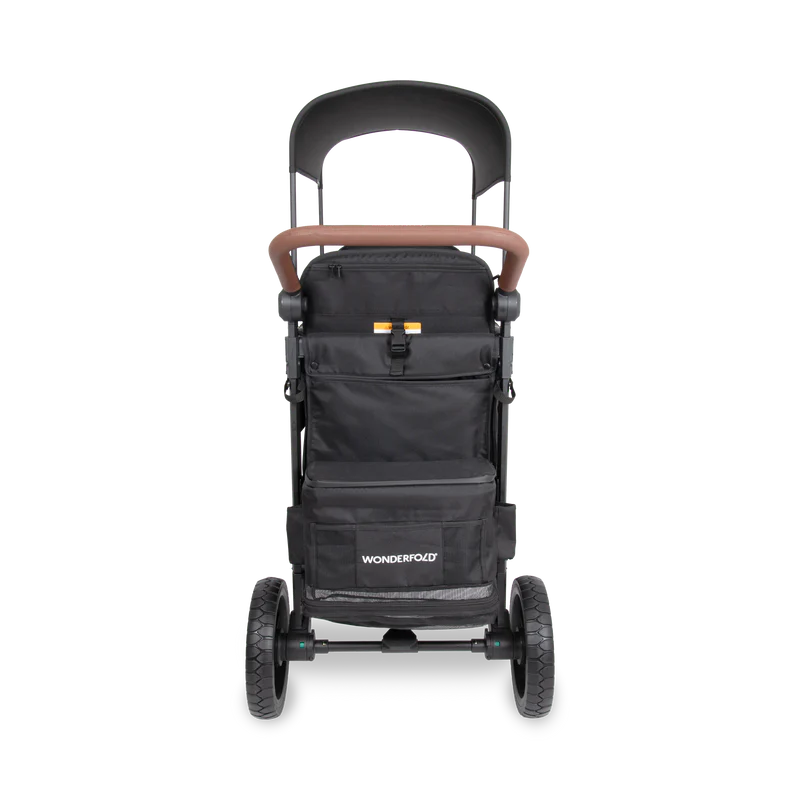 Wonderfold W2 Luxe Pro KinderVan 2-Sitzer - Schwarz
