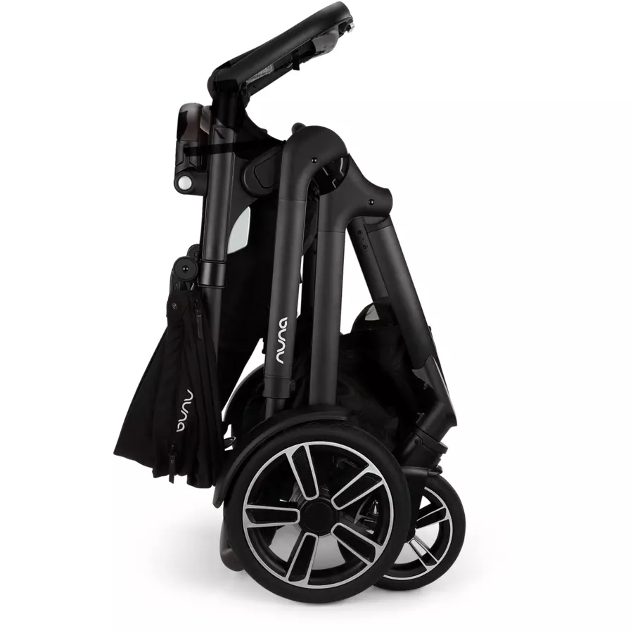 Nuna Demi Next 4in1 Kinderwagen Set Caviar inkl. Arra Flex Caviar und Base Next