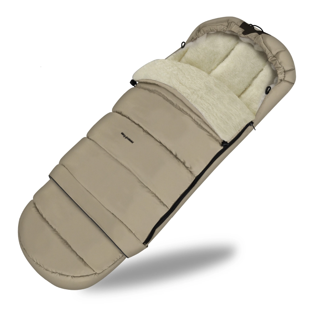 my junior ThermoWool 3in1 Fußsack Naptime Latte