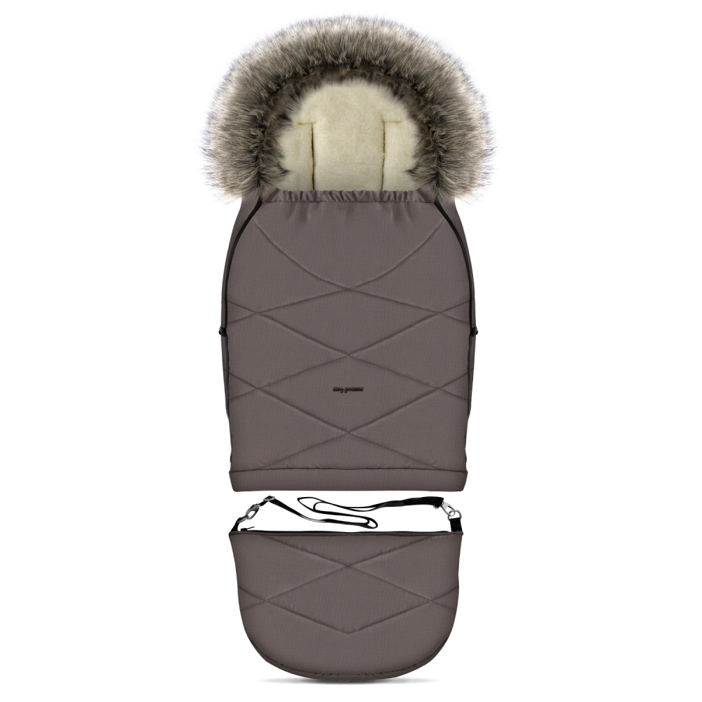 my junior ThermoWool Snøheim 4in1 Fußsack Hazel Harmony