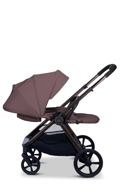 Moon STYLO 5in1 Kombikinderwagen-Set Tonka inkl. Wickelrucksack, Regenverdeck und Adaptern