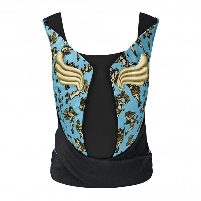 CYBEX Yema Tie Fashion Kollektion Cherub Blue by Jeremy Scott CYBEX Yema Tie Fashion Kollektion Cherub Blue by Jeremy Scott