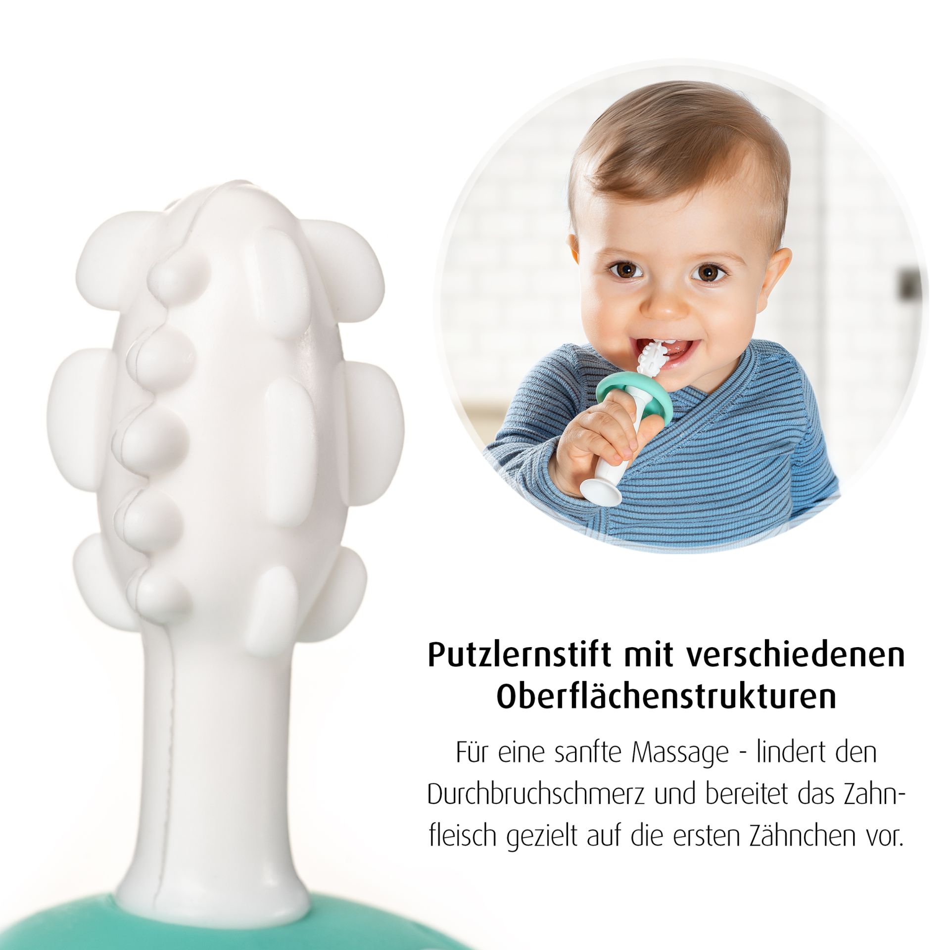 Reer BabyCare Zahnputz-Trainer mit Sicherheitsteller Reer BabyCare Zahnputz-Trainer mit Sicherheitsteller