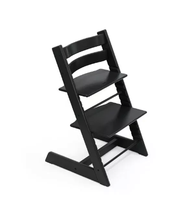 Stokke Tripp Trapp Hochstuhl + Baby-Set und Sitzkissen Black/Nordic Grey Stokke Tripp Trapp Hochstuhl + Baby-Set und Sitzkissen Black/Nordic Grey