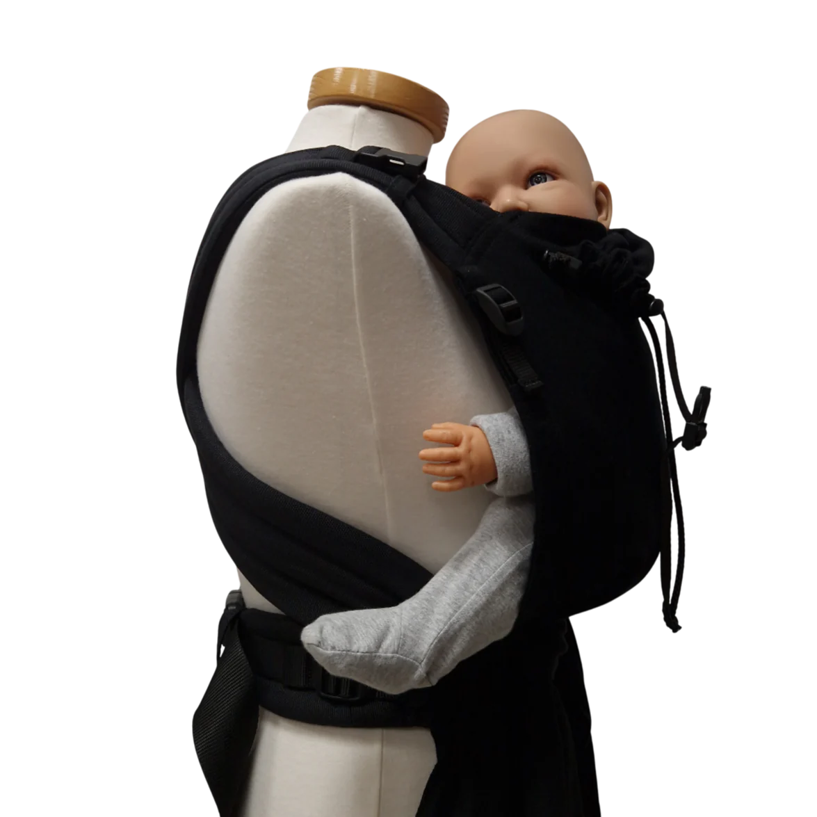 Storchenwiege Baby Carrier schwarz