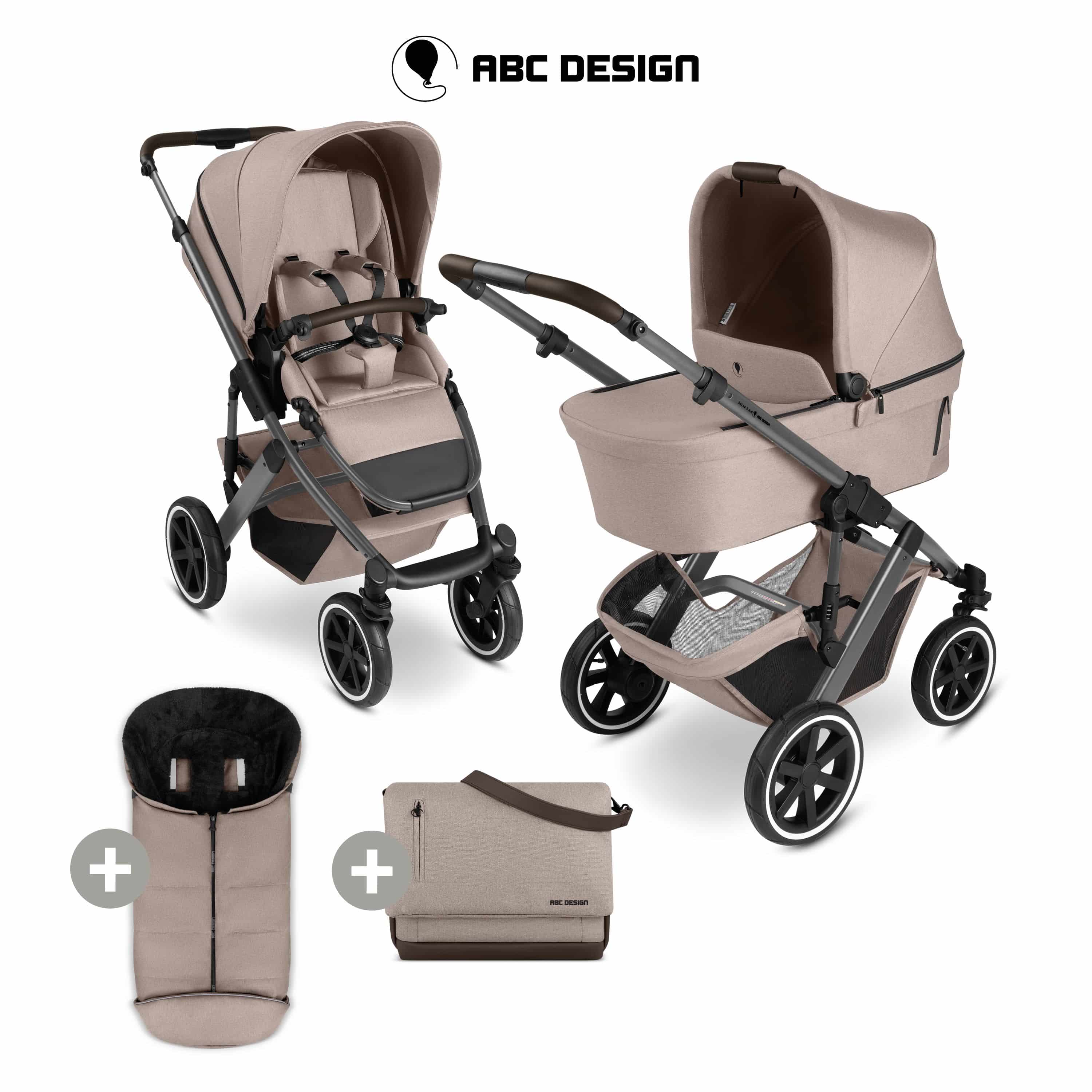 ABC Design Salsa 5 Air Oktober-Aktion inkl. gratis Wickeltasche und Winterfußsack