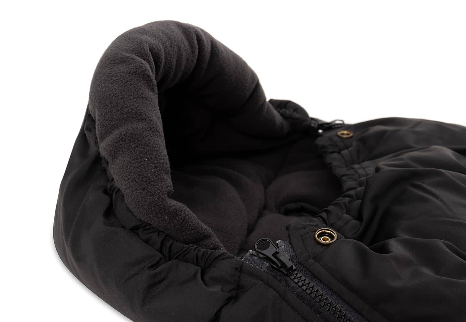 Jollein Fußsack Gruppe 0+ 3/5 Punkte - Puffed Black