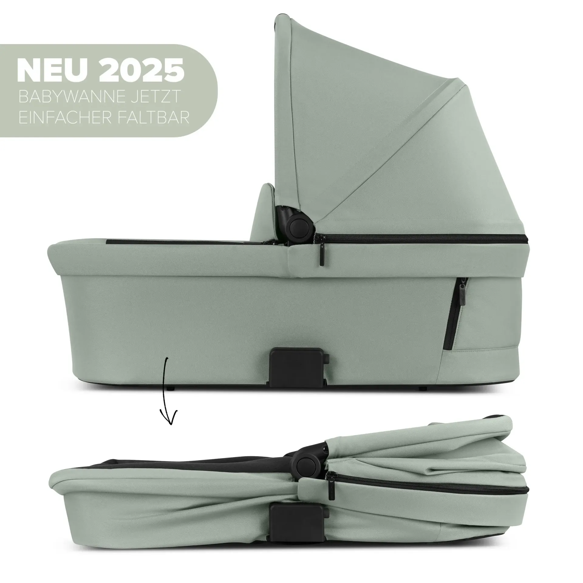 ABC Design Salsa 5 Air 3in1 Kinderwagen Set Pine inkl. Tulip und Adapter 
