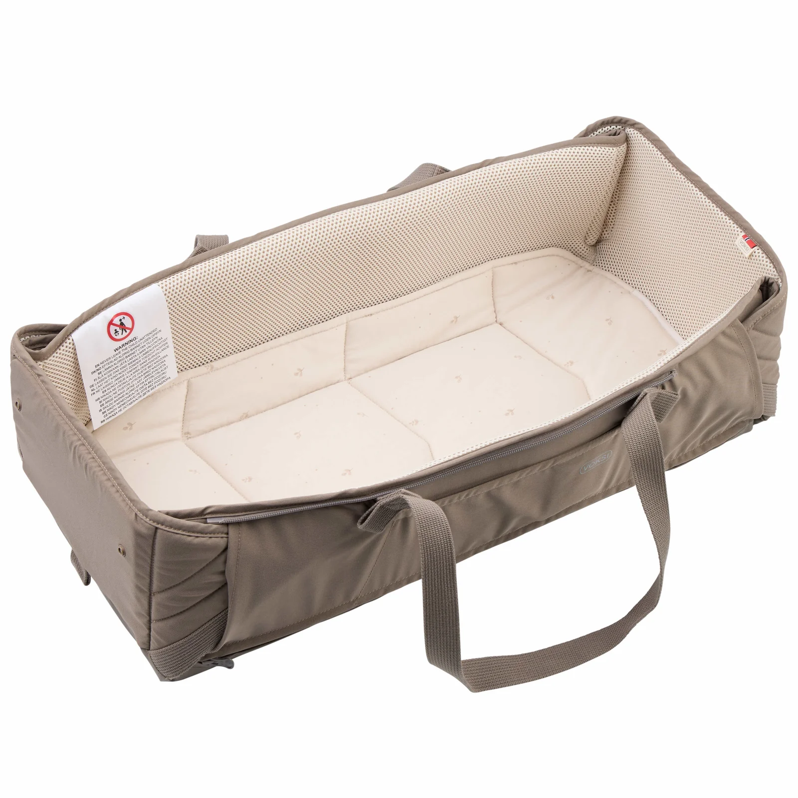 VOKSI Carry Me - Babytragetasche Walnut