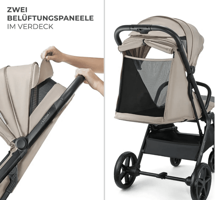 Kinderkraft Buggy LOOM Beige Kinderkraft Buggy LOOM Beige