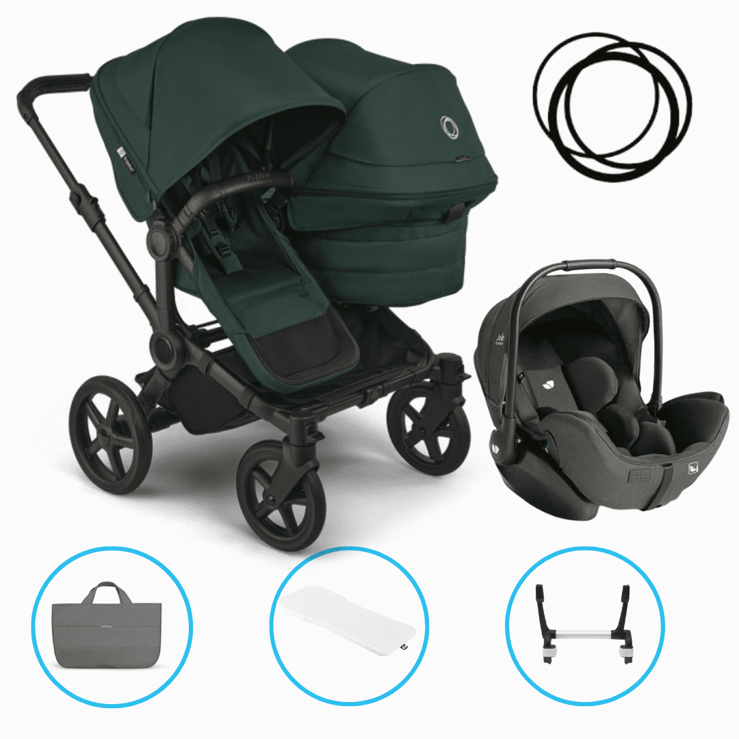 Bugaboo Donkey 6 Duo 3in1 Set Fern Green inkl. i-Level Pro Evergreen