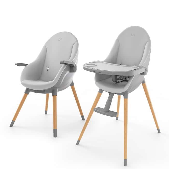 Kinderkraft FINI UP 3in1 Hochstuhl Grau