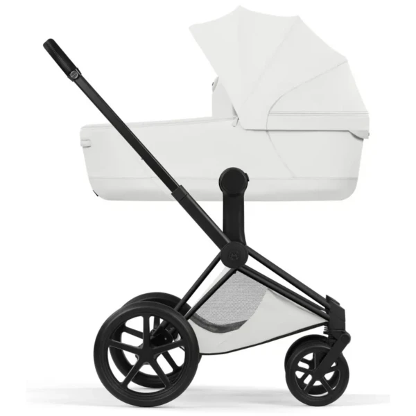  Cybex Priam Style Kinderwagen Set 3in1 Matt Black / Off White inkl. Cloud T Plus Off White