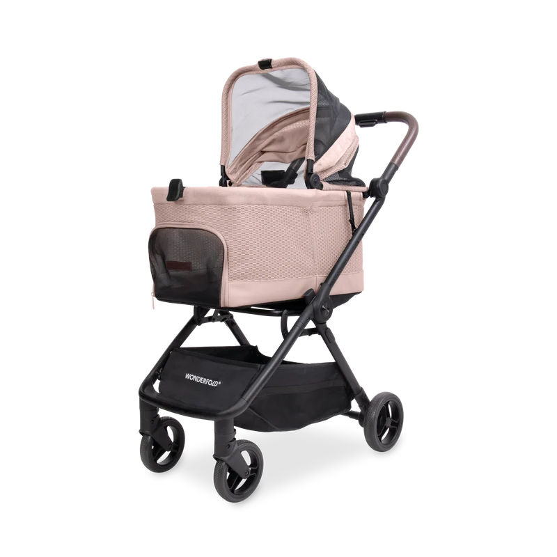Wonderfold Bella-Haustier-Buggy Pink