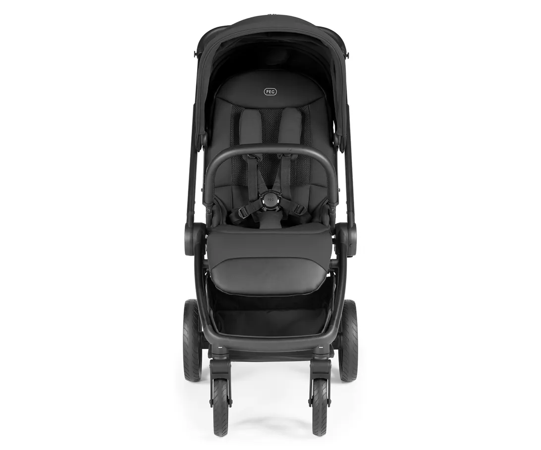 PEG 3in1 Kombikinderwagen City Loop Pro True Black inkl. Babyschale Primo Viaggio SLK True Black