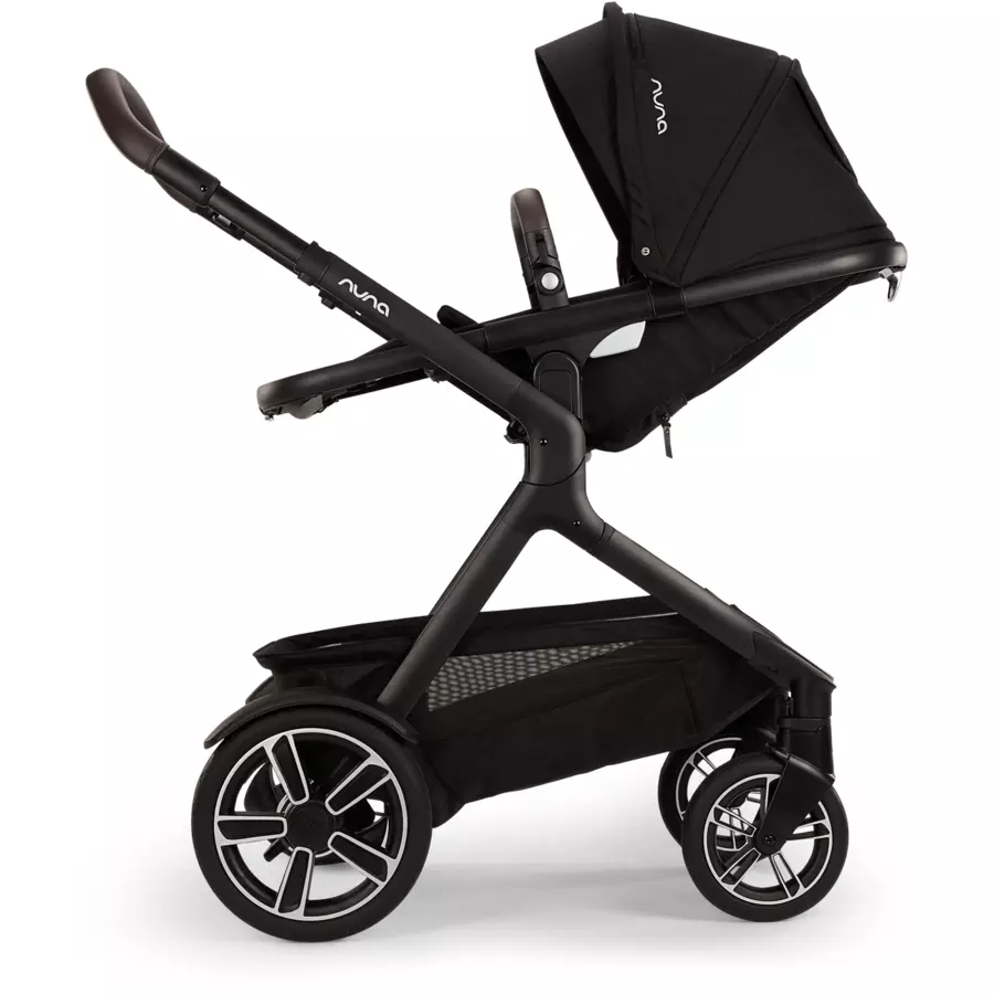 Nuna Demi Next 4in1 Kinderwagen Set Caviar inkl. Arra Flex Caviar und Base Next