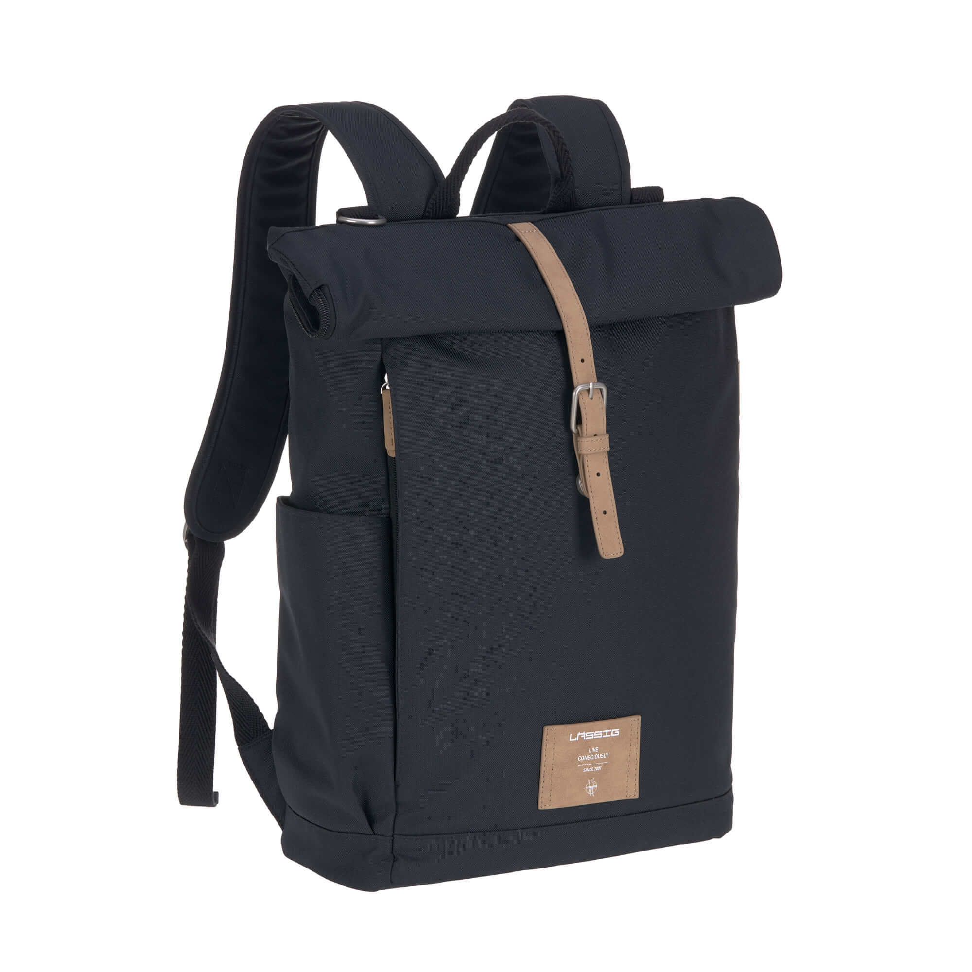 Lässig Wickelrucksack - Rolltop Backpack Night Blue Lässig Wickelrucksack - Rolltop Backpack Night Blue