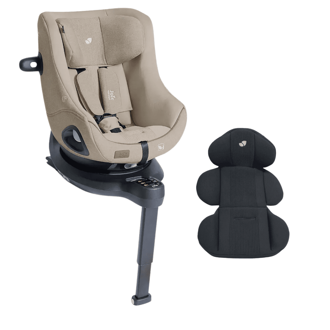 Joie Signature i-Harbour E Sandstone inkl. i-Base Encore & Neugeboreneneinlage – Entdecke den Joie i-Harbour E Sandstone mit i-Base Encore & Neugeboreneneinlage: 360° drehbar, i-Size sicher & komfortabel – der perfekte Nachfolger deiner Babyschale