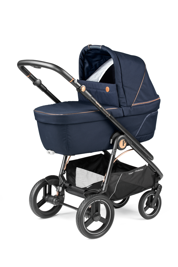 Peg Perego Veloce TC Kombikinderwagen Blue Shine inkl. Culla Belvedere Babywanne Peg Perego Veloce TC Kombikinderwagen Blue Shine inkl. Culla Belvedere Babywanne