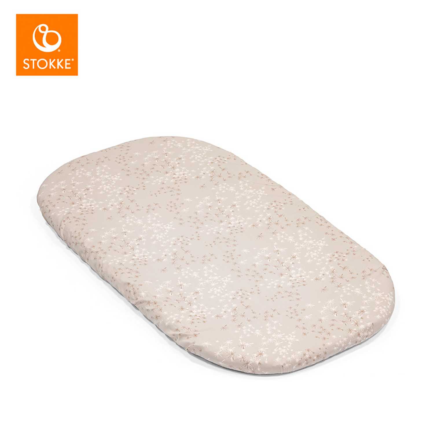 Stokke Snoozi Spannbettlaken - beige/weiß -2 Stück Stokke Snoozi Spannbettlaken - beige/weiß -2 Stück