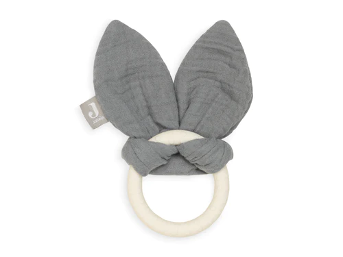 Jollein Silikon Beißring grey Jollein Silikon Beißring grey