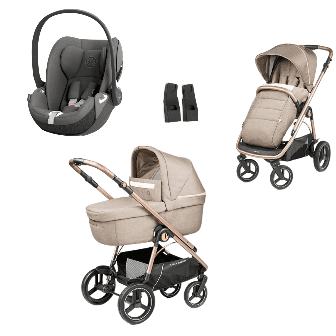 Peg Perego Veloce TC Kombikinderwagen 3in1 Set inkl. Culla Grande Babywanne und Cloud T