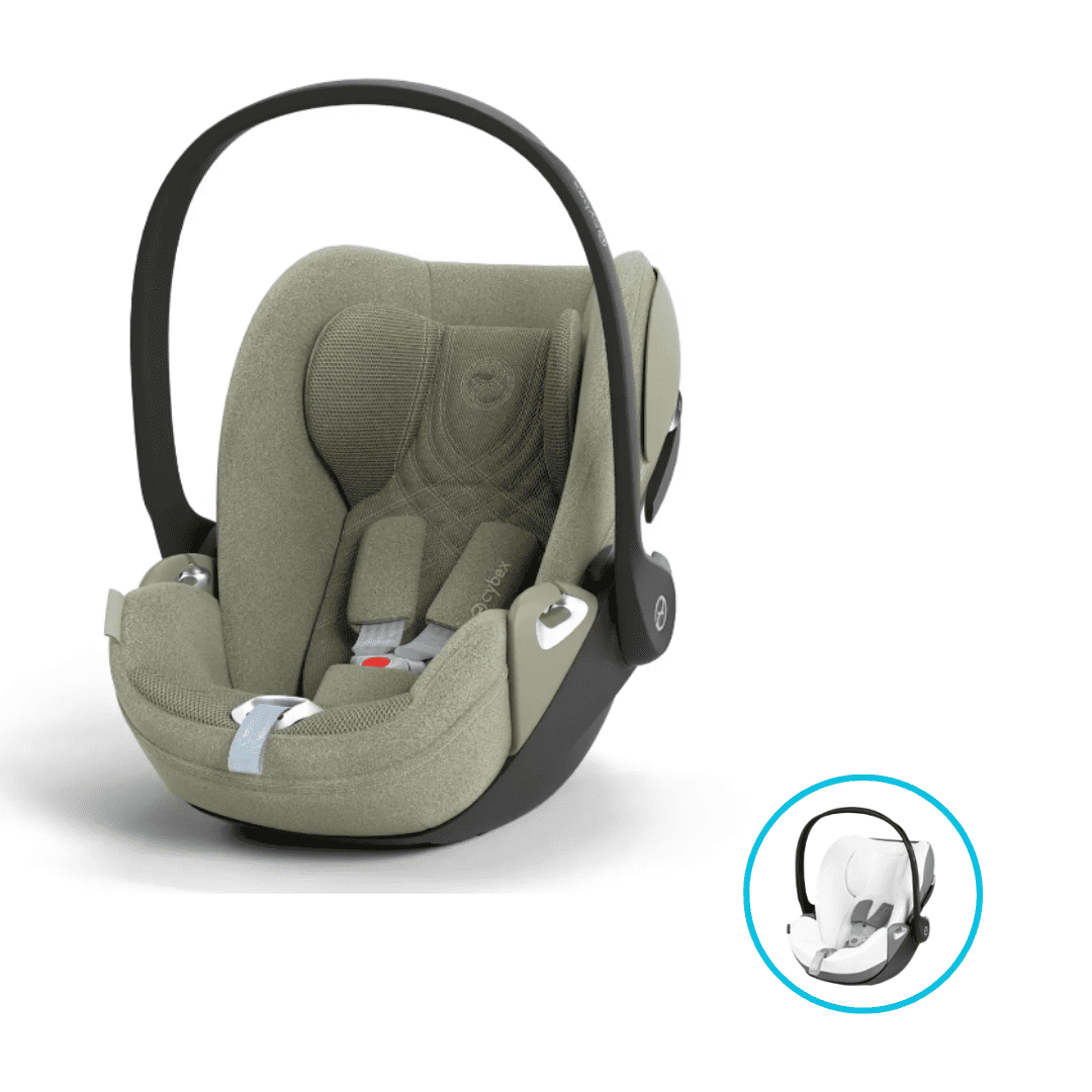 CYBEX Cloud T i-Size Plus Sage Green inkl. gratis Sommerbezug