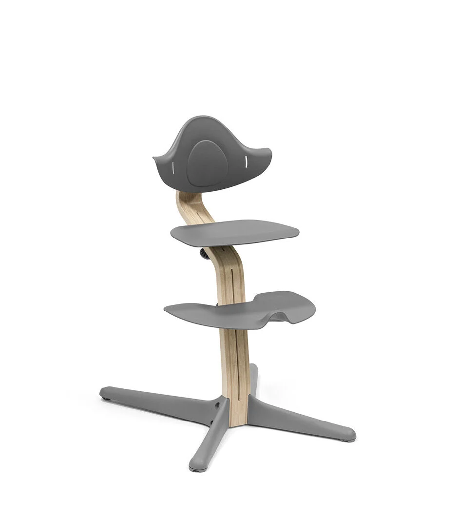 Stokke Nomi Hochstuhl Natur grey (Eiche/Buche) Stokke Nomi Hochstuhl Natur grey (Eiche/Buche)
