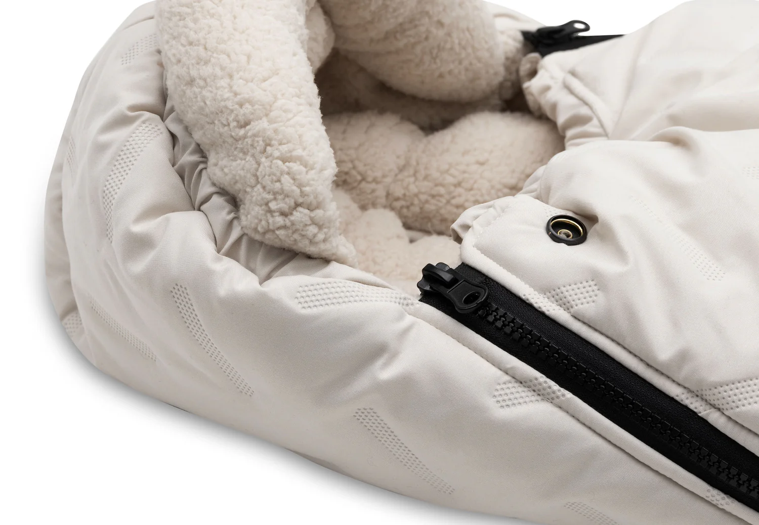 Jollein Fußsack gruppe 0+ 3/5 Punkte - Embossed Sand