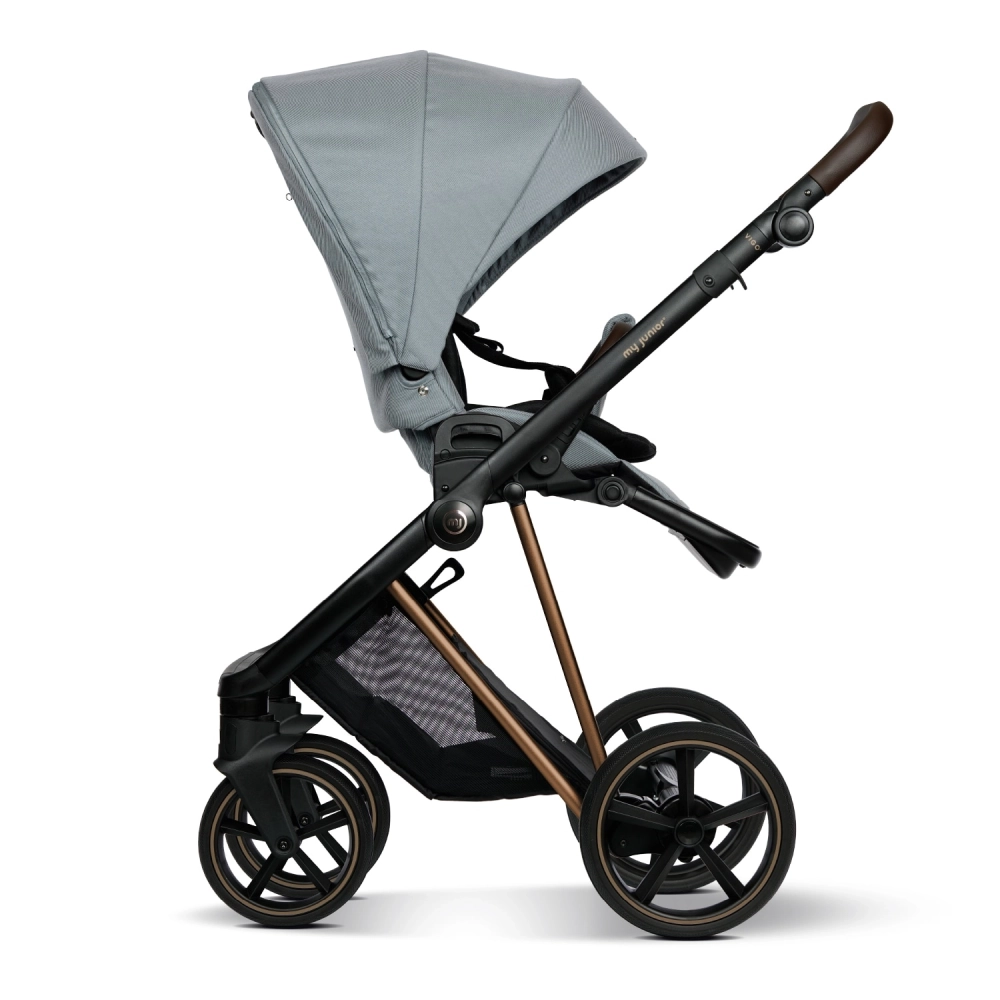 my junior VIGO 2 Kombikinderwagen Calm Grey / Bronze
