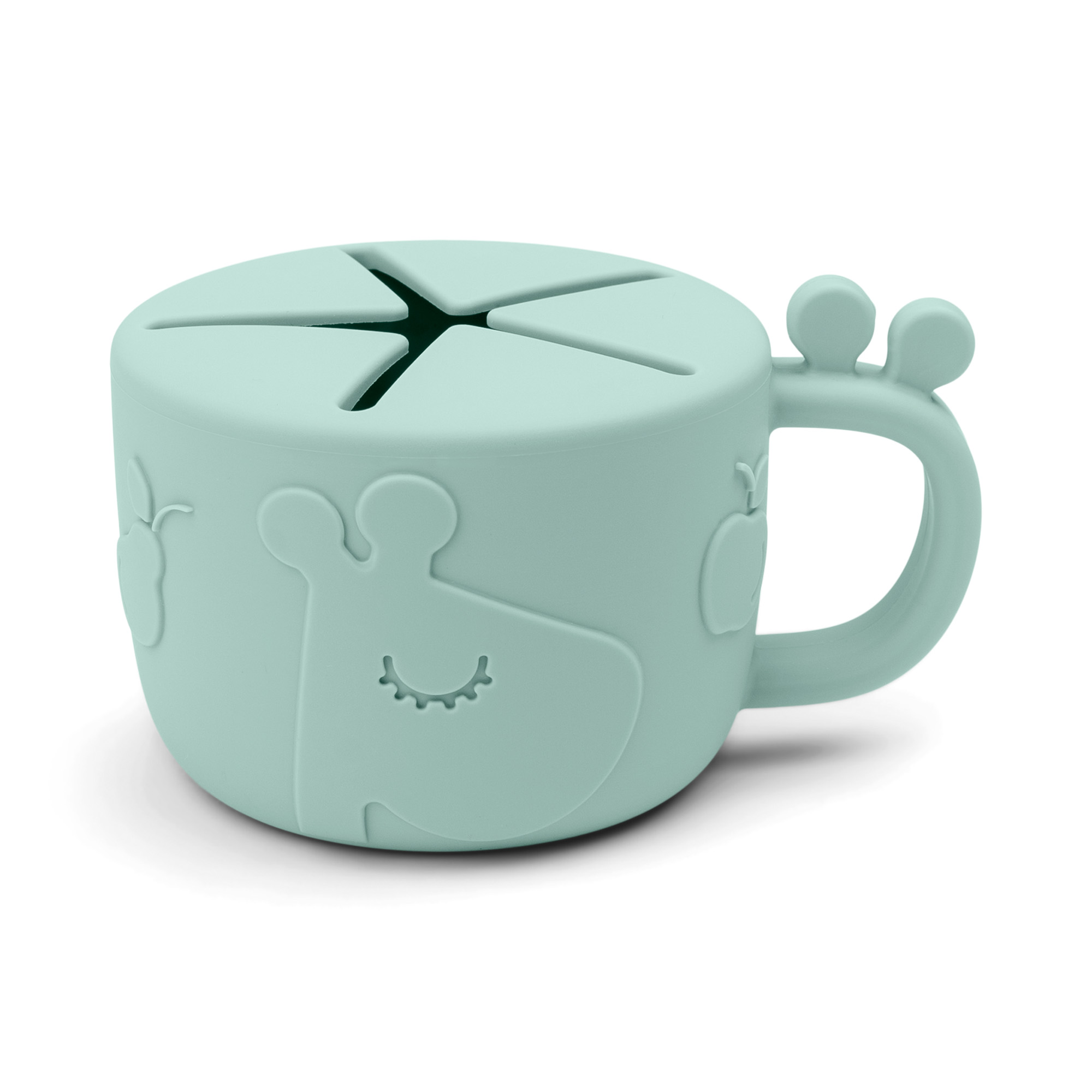 Done by Deer Peekaboo Snack Cup Blue Done by Deer Peekaboo Snack Cup Blue