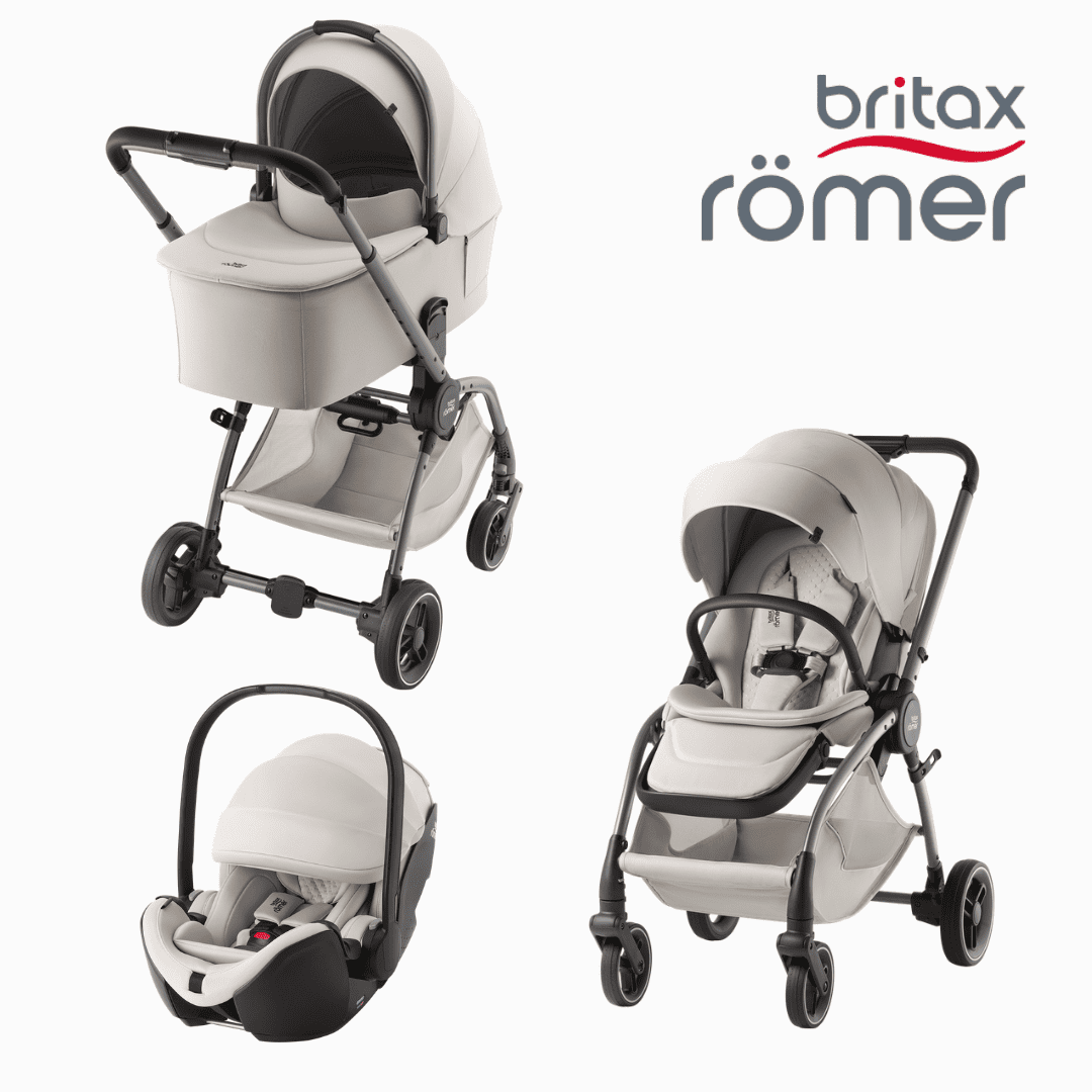 Britax Römer 3in1 Comfort-Set RIO Lux inkl. BABY-SAFE PRO Soft Taupe