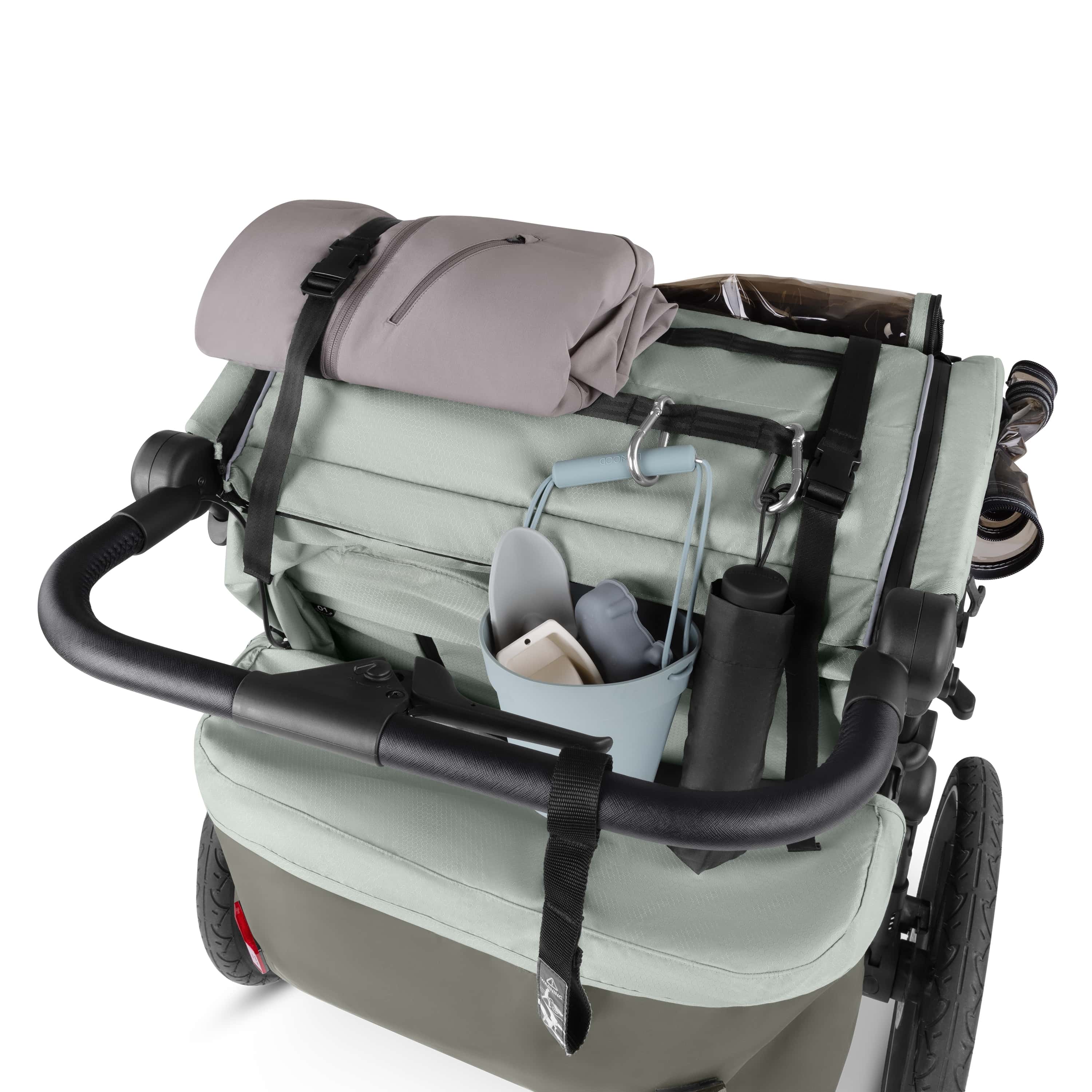 ABC Design Fahrradanhänger Tour 2 Olive