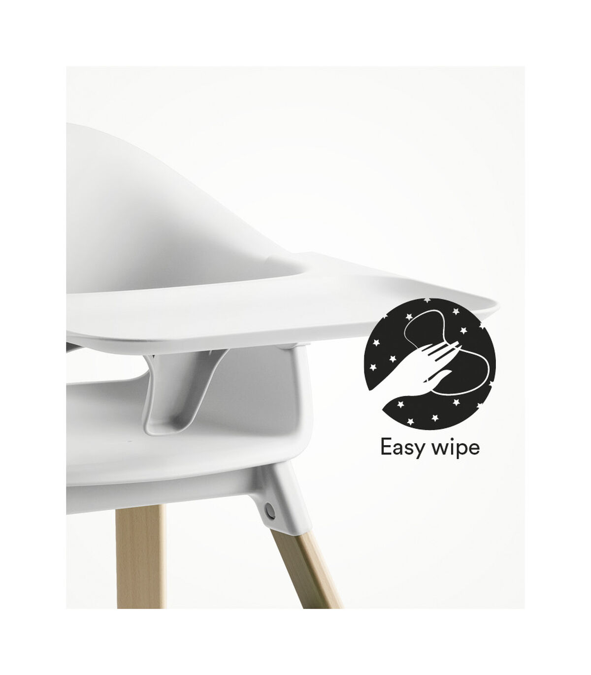 Stokke Clikk Hochstuhl White Stokke Clikk Hochstuhl White