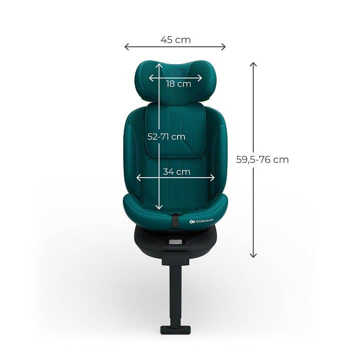 Kinderkraft Autositz I-360 2 PLUS i-Size Grün
