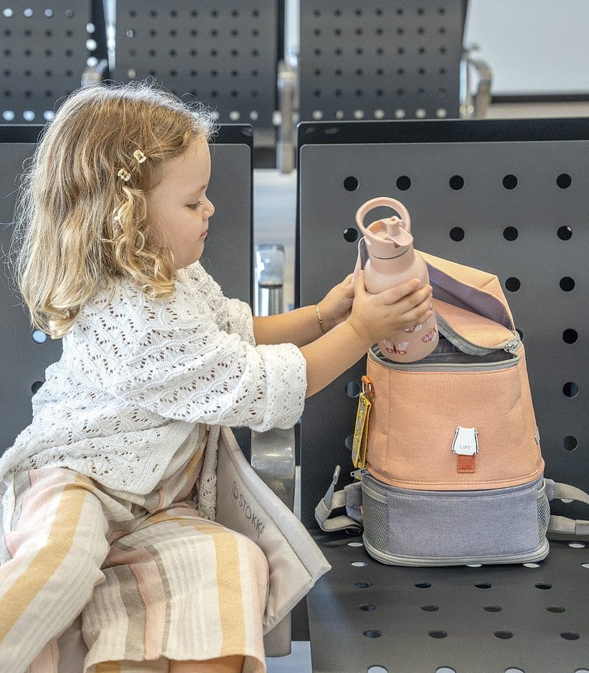Stokke JetKids by Stokke Crew Backpack coral pink Stokke JetKids by Stokke Crew Backpack coral pink