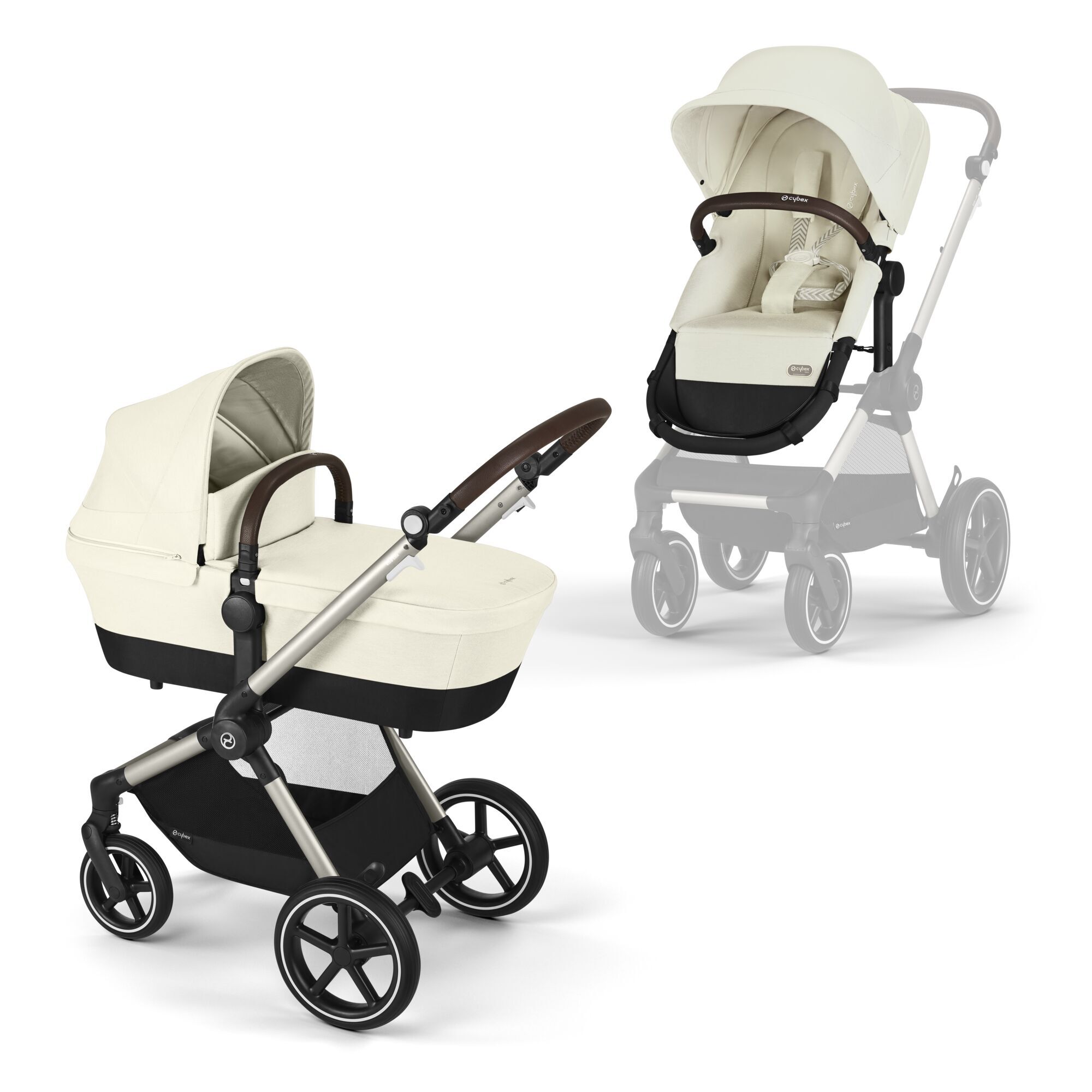CYBEX Eos Lux - Taupe / Seashell Beige CYBEX Eos Lux - Taupe / Seashell Beige